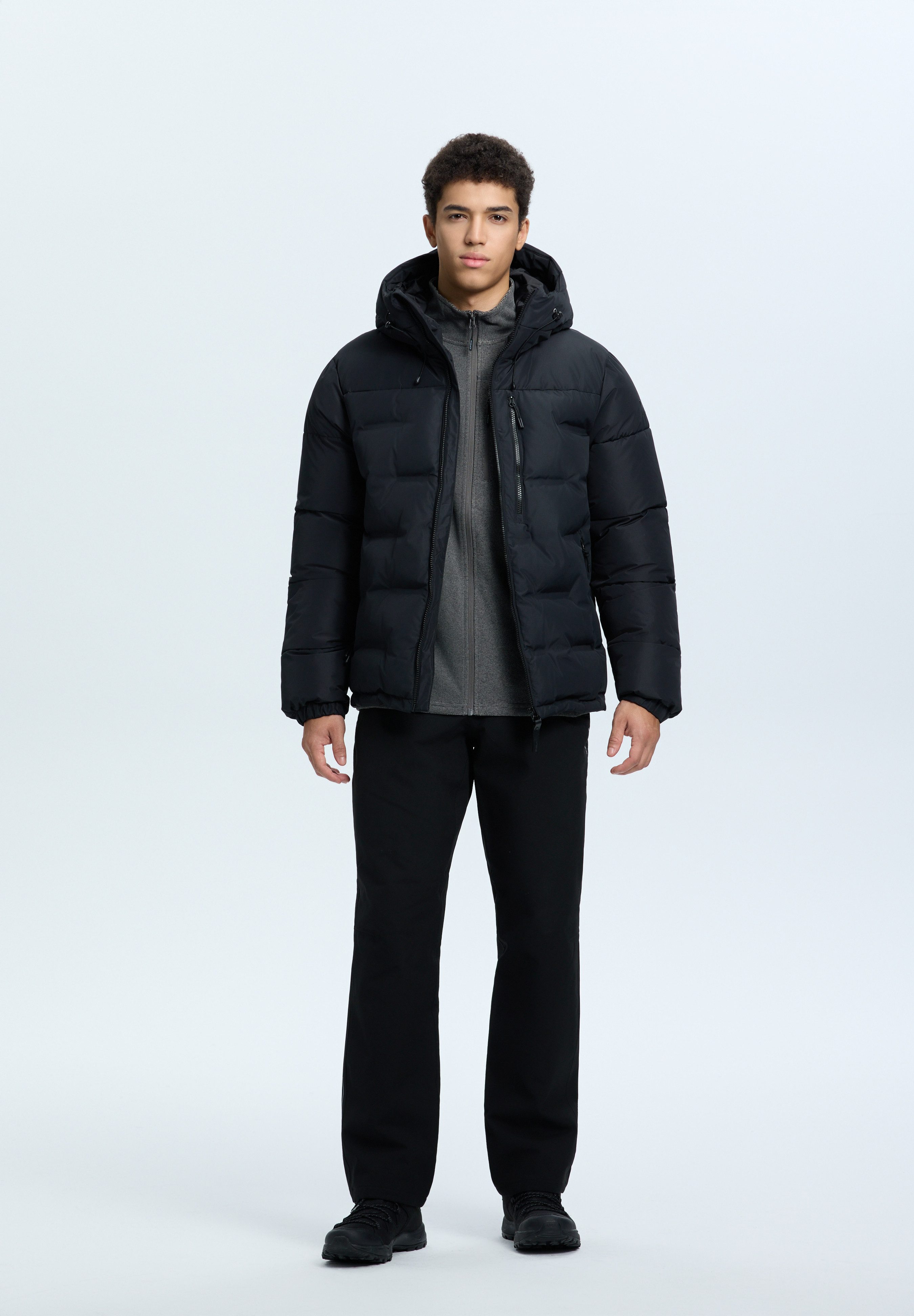 Icepeak Steppjacke ICEPEAK AMERI wasserabweisend, winddicht, atmungsaktiv, Wassersäule 10000