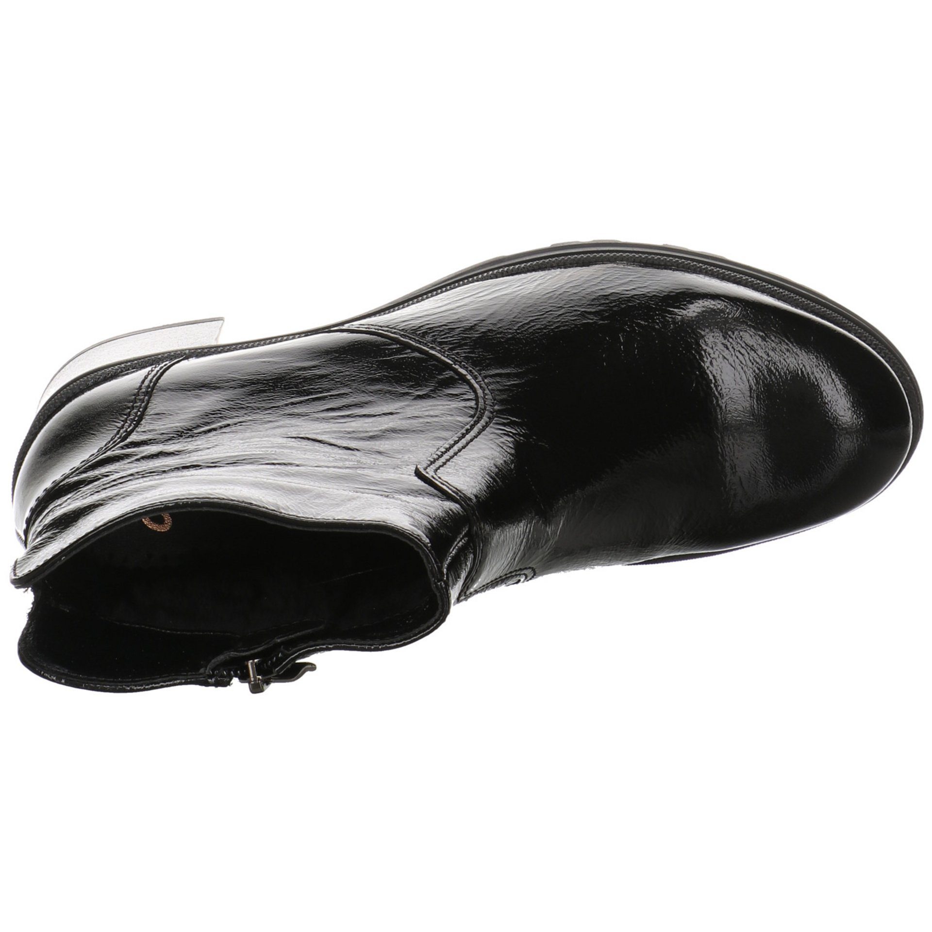 Ara Damen Stiefeletten Schuhe Mantova Lackleder Stiefelette 046952 schwarz Stiefelette 2.0