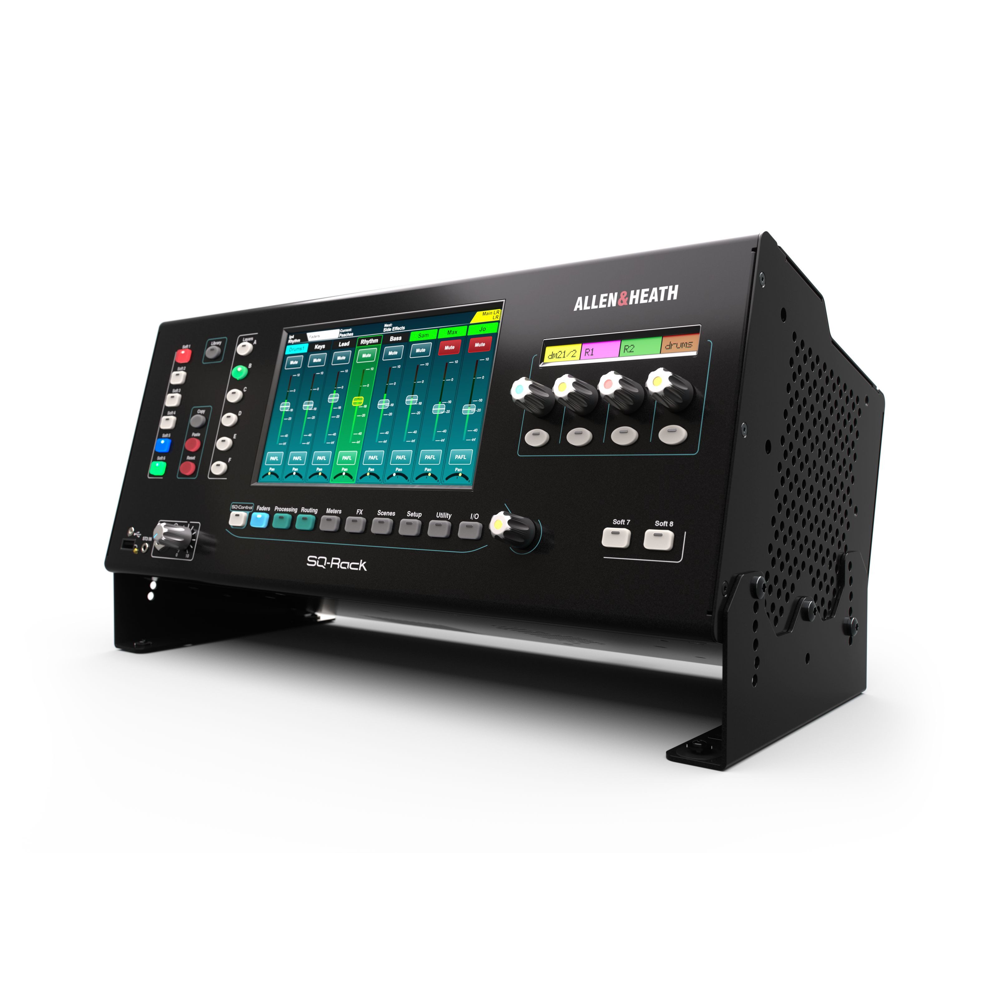 Allen & Heath Mischpult, (PA Mischpulte, Digital Mixer), SQ-Rack - Digital Mixer