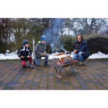 EDUPLAY Spielzeug-Gartenset Stockbrot Grill