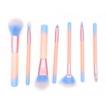WS-Trend Kosmetikpinsel-Set Exquisites 7- teiliges buntes Make-up, 7 tlg., Pinselset für ein makelloses Finish