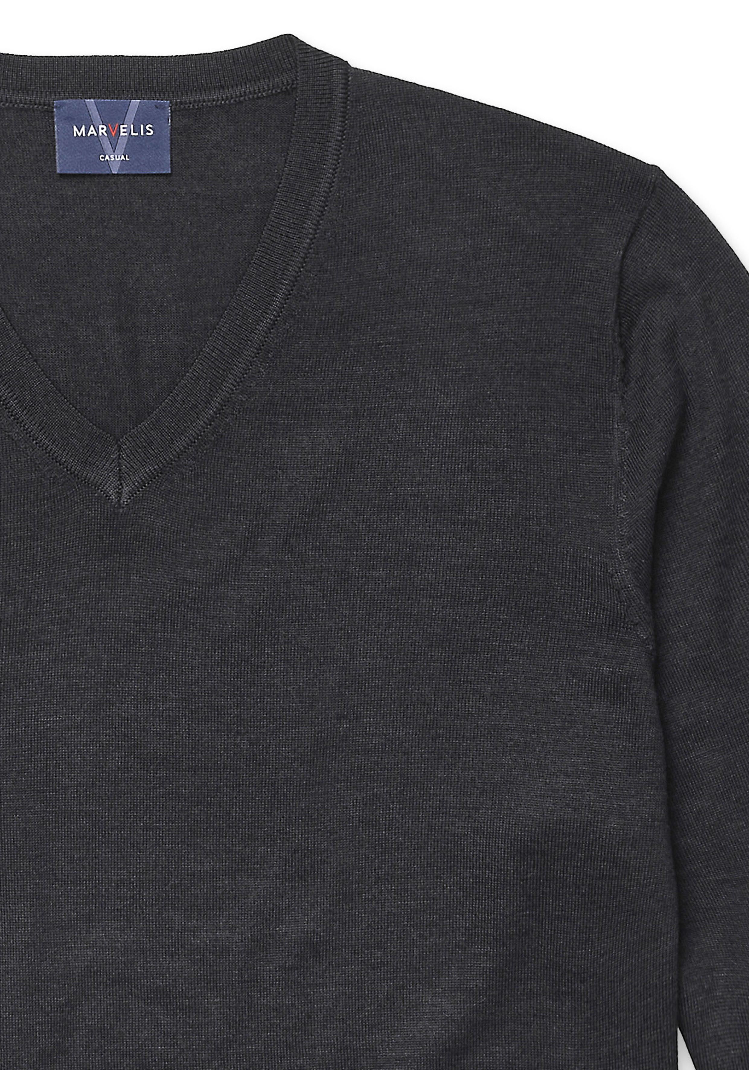 MARVELIS V-Ausschnitt-Pullover