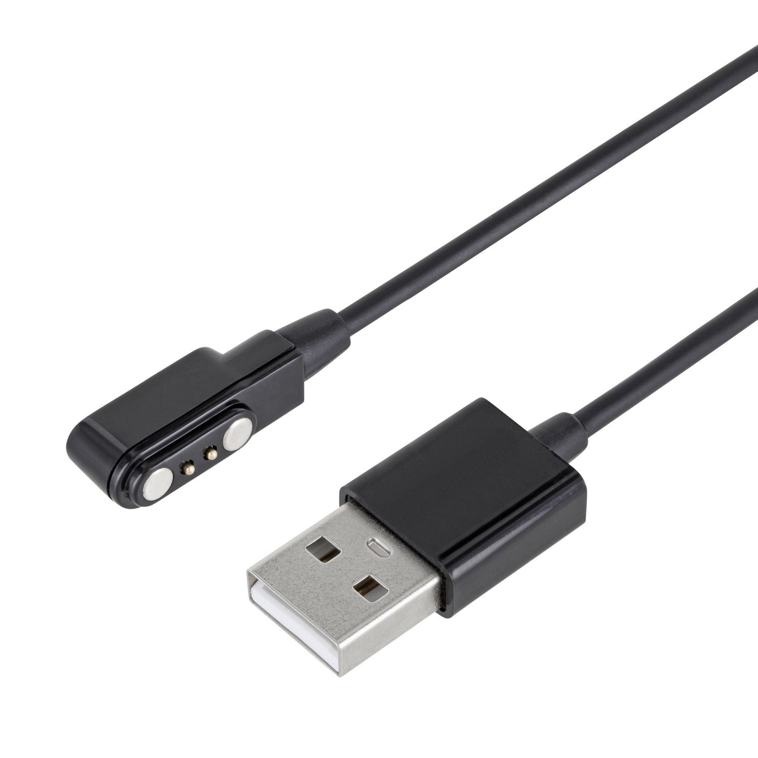 XCOAST SMARTWATCH LADEKABEL USB-Ladegerät (1000,00 mA, Smartwatch Ladekabel für XCOAST SIONA 2, JOLI, QIN & IVE2 Serie, 55cm, Magnetisch: Heftet sich an Ladekontakte der Uhr)