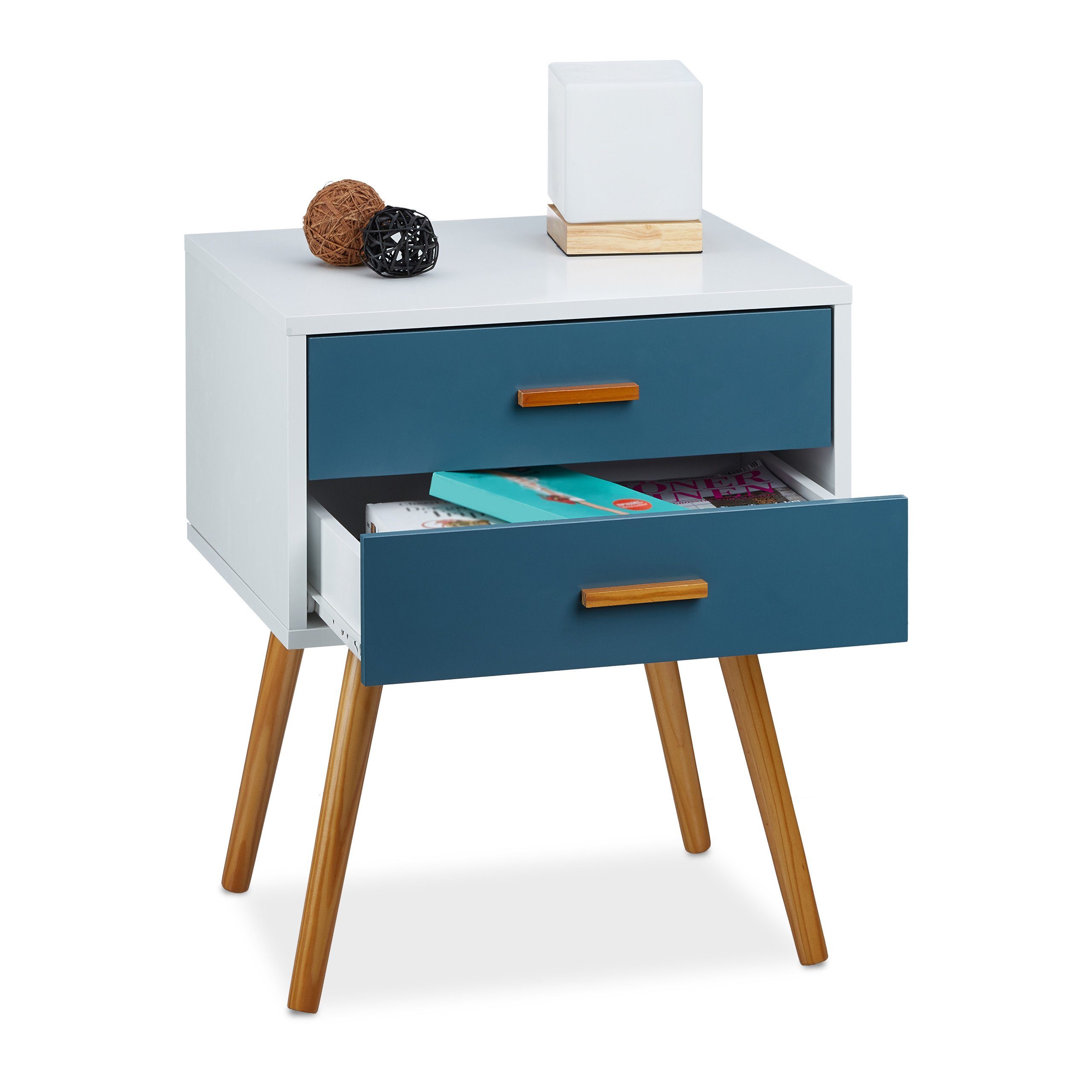 relaxdays Beistellschrank Retro günstig online kaufen