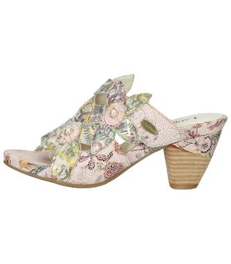 LAURA VITA Pantoletten Leder/Textil Pantolette