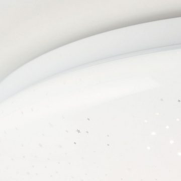 Brilliant Deckenleuchte Fakir Starry, Neutralweiß, Lampe Fakir Starry LED Wand- und Deckenleuchte 33cm weiß/kaltweiß 1x