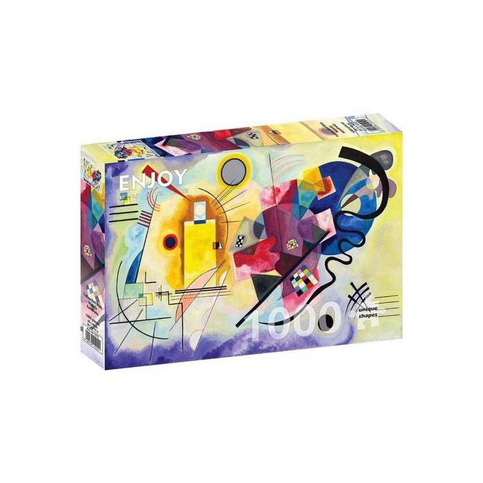 ENJOY Puzzle Puzzle ENJOY-1212 - Wassily Kandinsky: Gelb Rot Blau Puzzle ... Puzzleteile