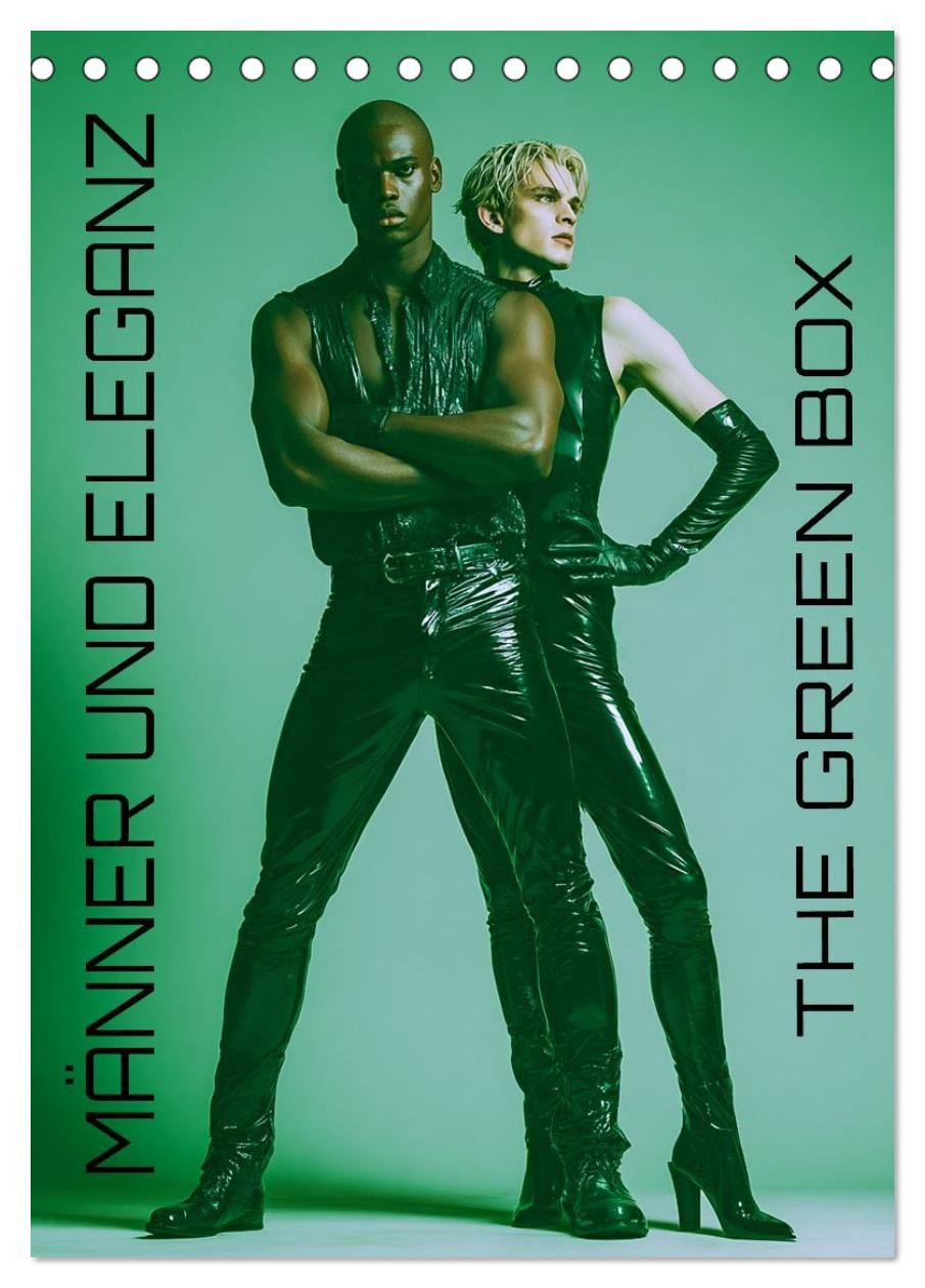 CALVENDO Wandkalender Männer und Eleganz - The Green Box (Tischkalender 2026 DIN A5 hoch), C