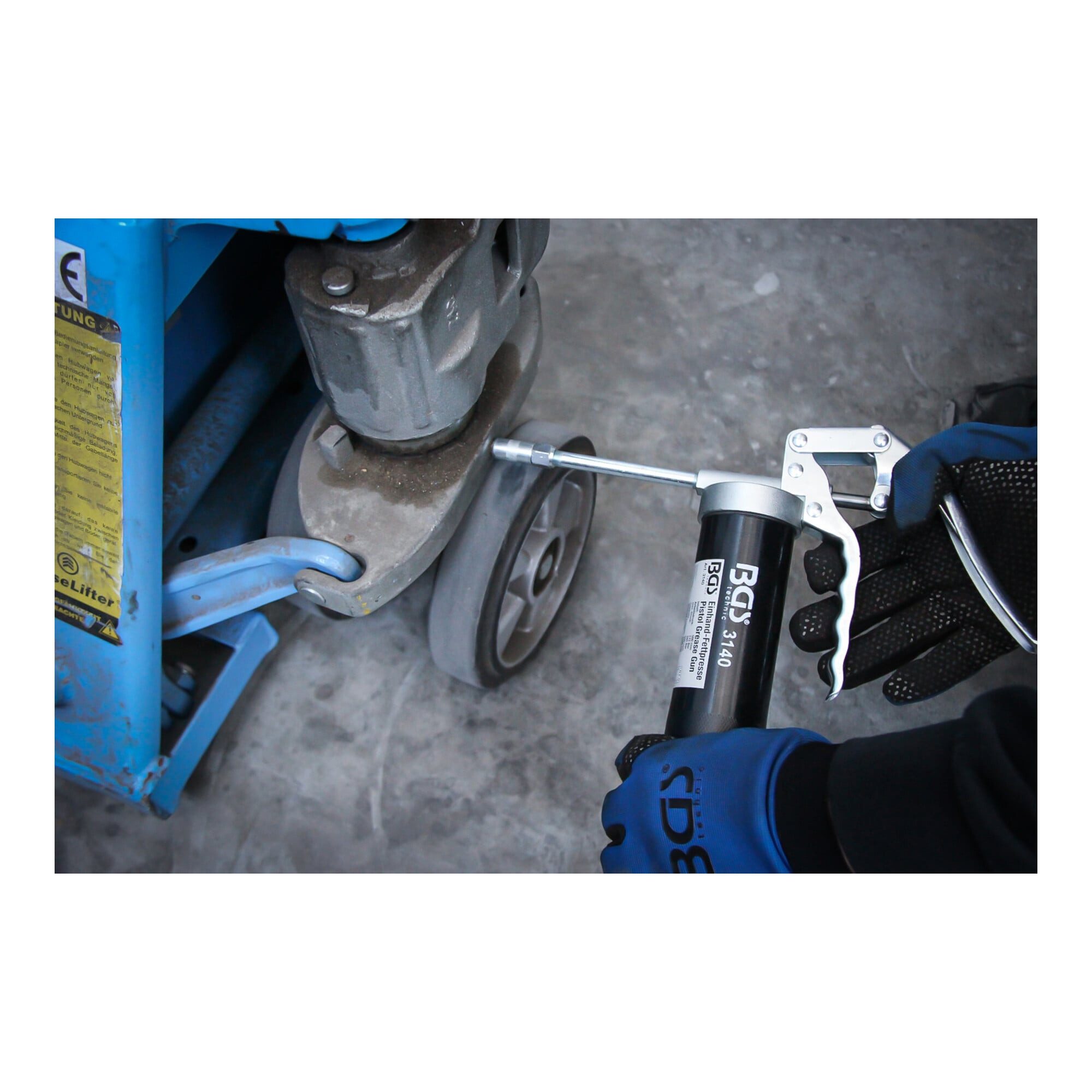 BGS technic Handpresse BGS Einhand-Fettpresse 500 cm³