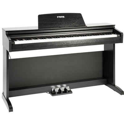 FAME Digitalpiano, DP-2000 E-Piano mit Hammermechanik, anschlagdynamischen 88 Tasten, v