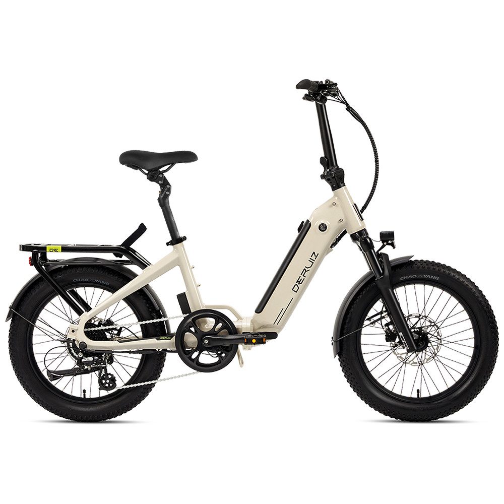 DERUIZ E-Bike Faltrad Deruiz Peridot Faltbares E-Bike mit starkem Motor & Komfort, 8 Gang SHIMANO SHIMANO ALTUS 11-32T Schaltwerk, Kettenschaltung, Heckmotor, 500 Wh, (mit Akku-Ladegerät, mit Werkzeug), Kompakt & faltbar, hohe Reichweite, starker Motor