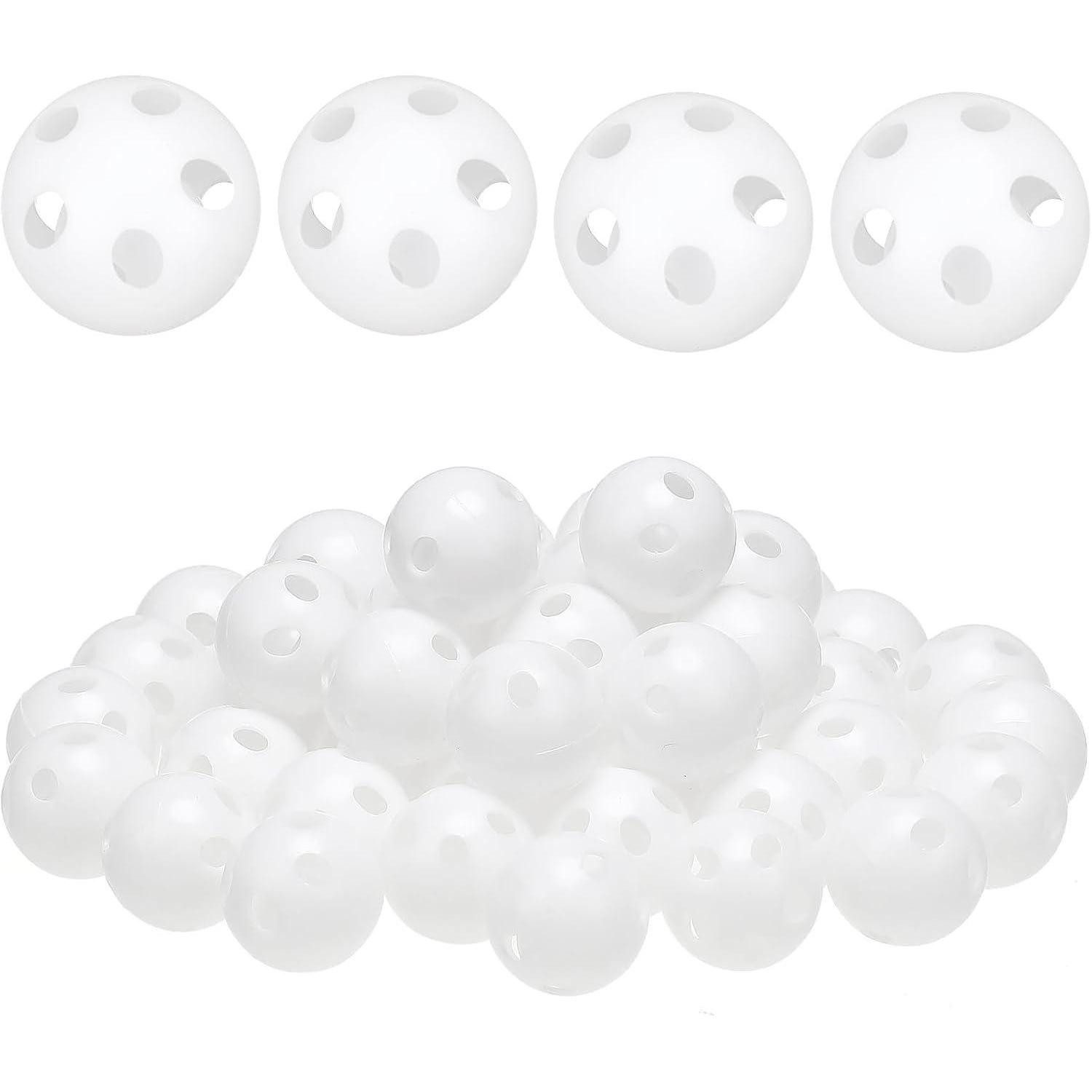 LuxusKollektion Kreativset Rasselkugeln Weiß 10er Set DIY/Haustier