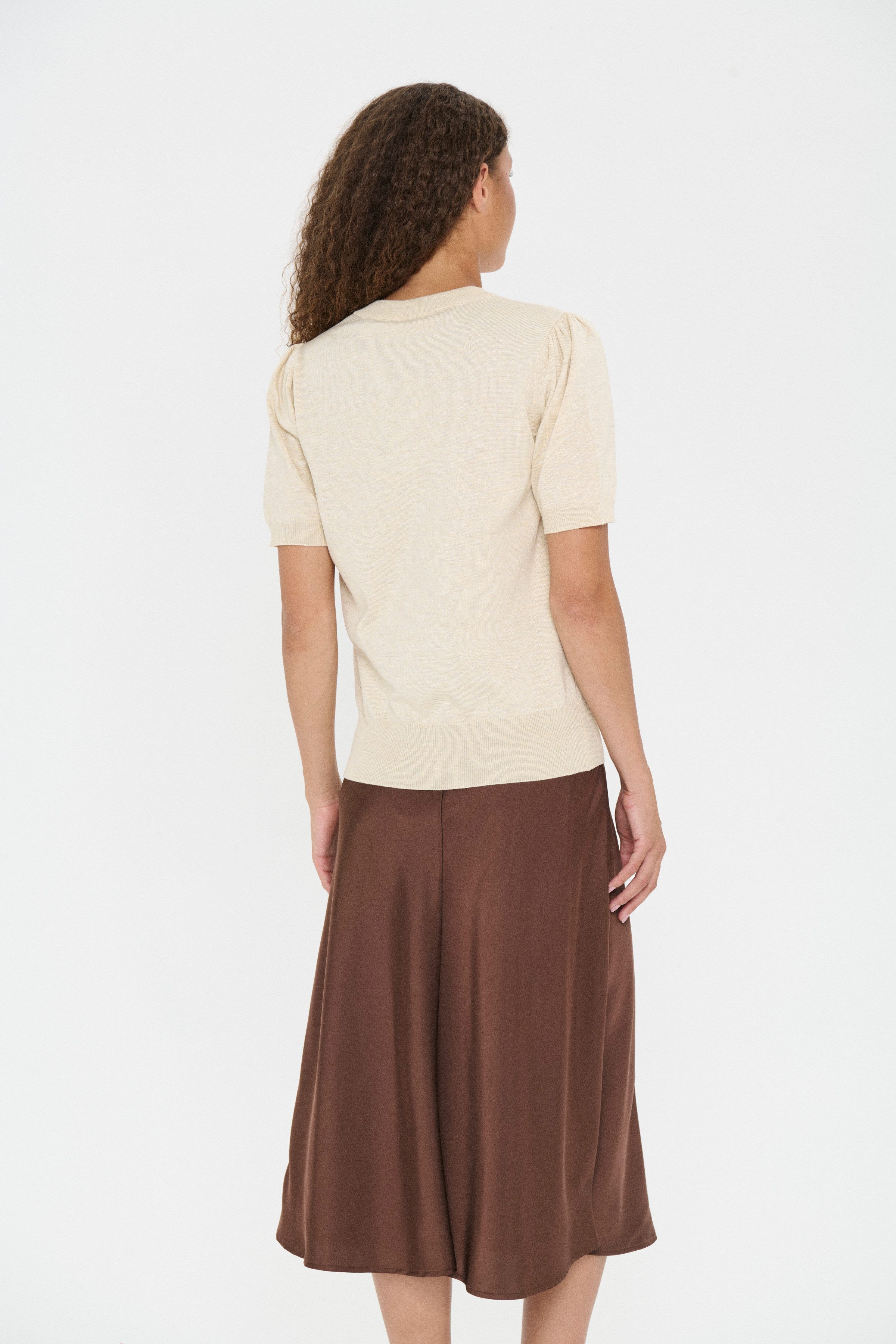 Saint Tropez Kurzarmpullover MilaSZ SS Viskose Feinstrick günstig online kaufen