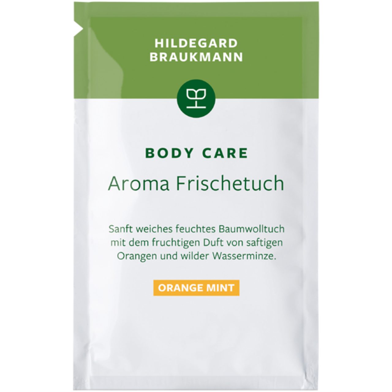 Hildegard Braukmann Make-up Body Care Aroma Frischetücher Orange Mint