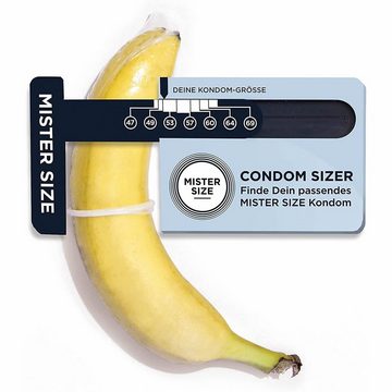 MISTER SIZE Kondome Condom Sizer Sprache: Englisch, 1 St., find your personal condom size