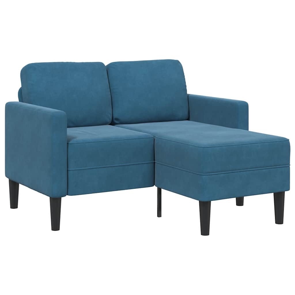 vidaXL Sofa 2-Sitzer-Sofa mit Chaiselongue L-Form günstig online kaufen