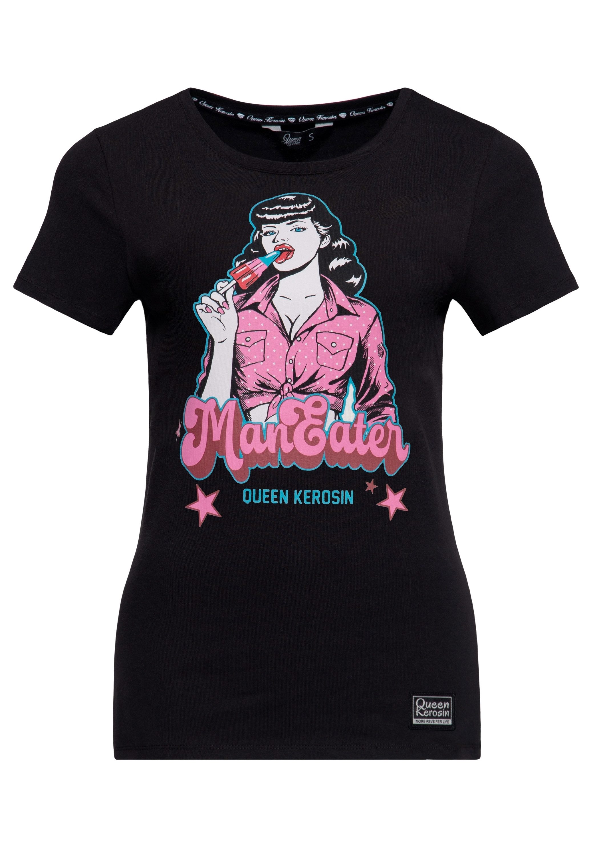 Print-Shirt Man Eater