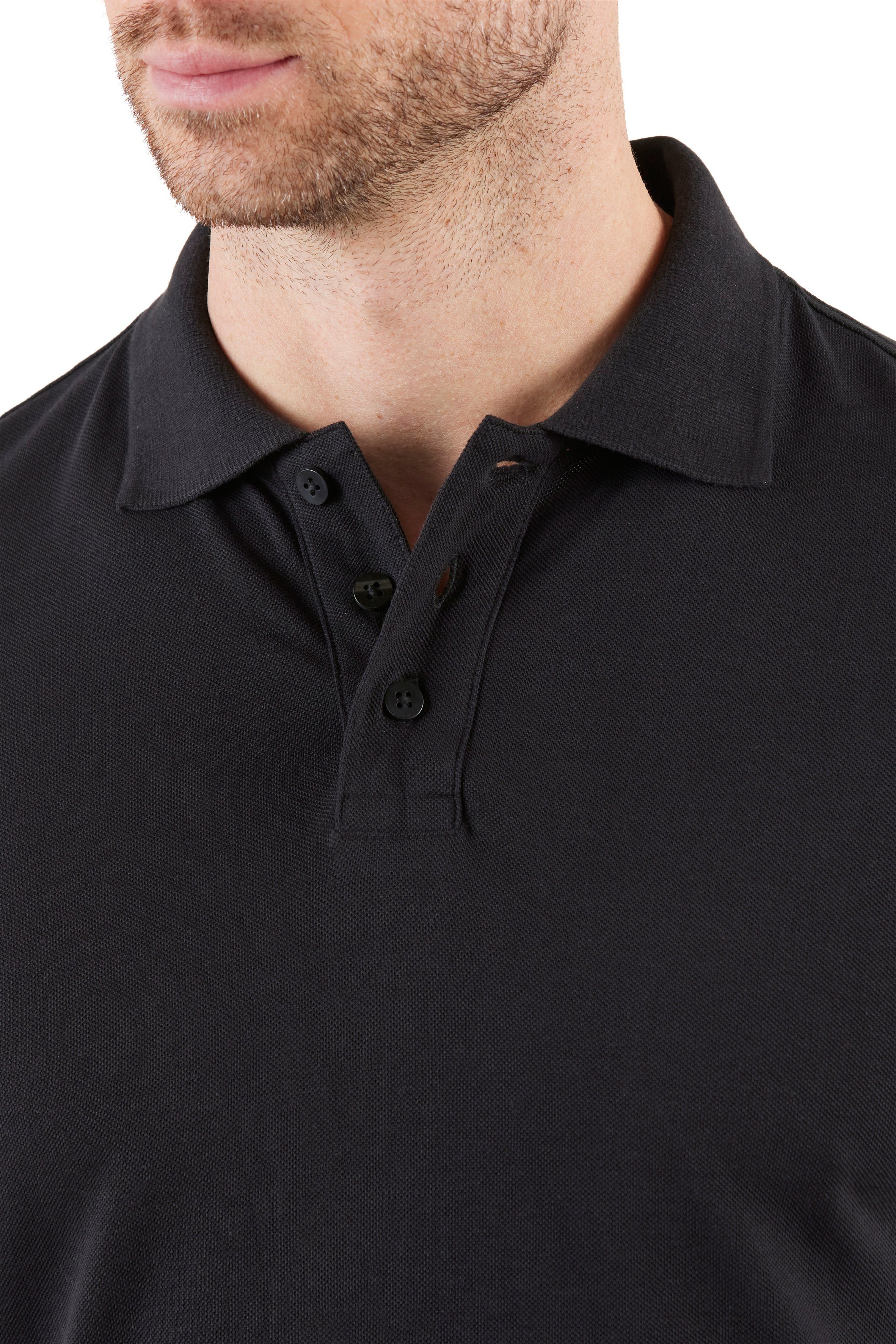 BlackBeauty Poloshirt Arbeiten, zum Country Tragegefühl, Arm mit Northern Stifthalter angenehmes am