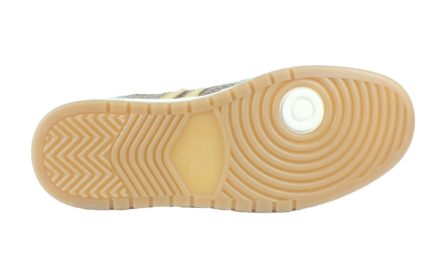 Kamo-Gutsu Herren Leder Halbschuh Sneaker Wechselfussbett