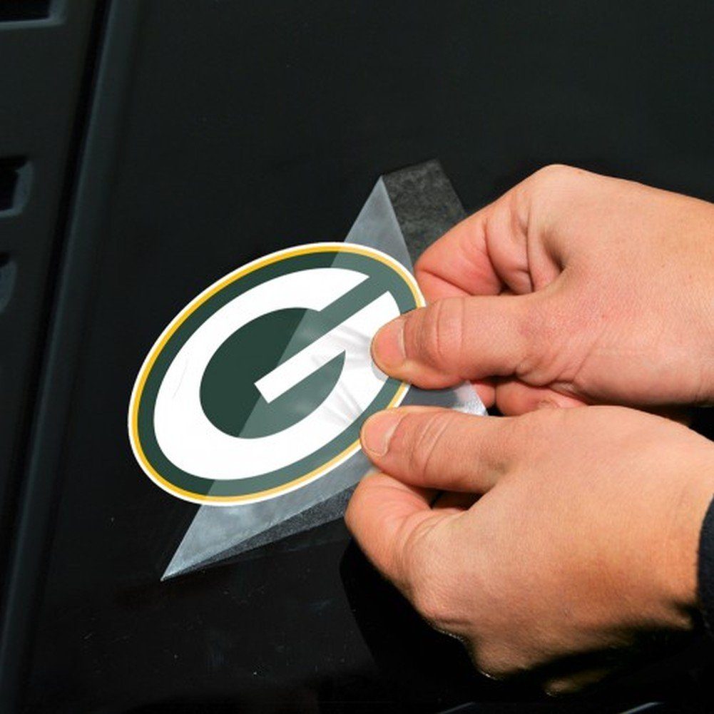 WinCraft Wanddekoobjekt Aufkleber 10x10cm NFL Green Bay Packers
