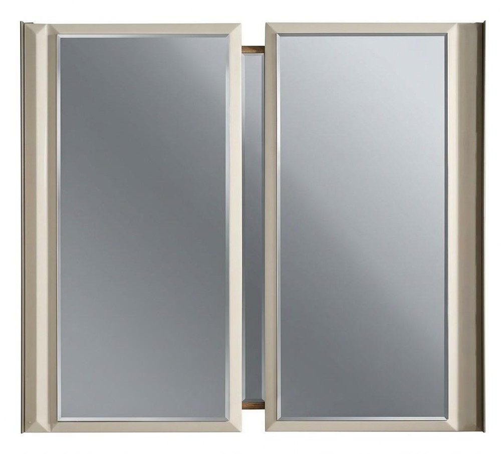 Xlmoebel Wandspiegel Moderner Wandspiegel Quadratisch Silber Glas Großer Dekospiegel