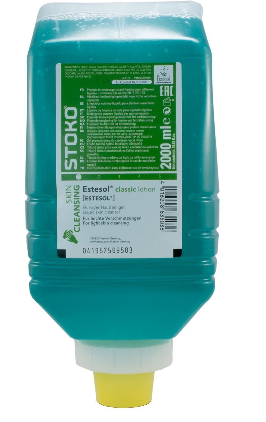 Stoko Estesol® Hautreiniger für leichte Verschmutzungen 2000-ml-Softflasche Flachbettscanner