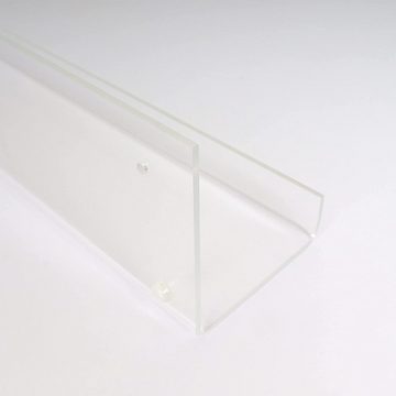queence Bilderleiste Galerieboard - Bilderboard - Acrylglas - 7 Größen, inkl. Montagematerial, transparent, Bildergallerie