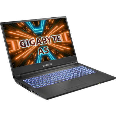 Gigabyte Gigabyte A5 K1-ADE1130SD Notebook (AMD Ryzen™ 5 5600H, 0 GB HDD, 512 GB SSD)