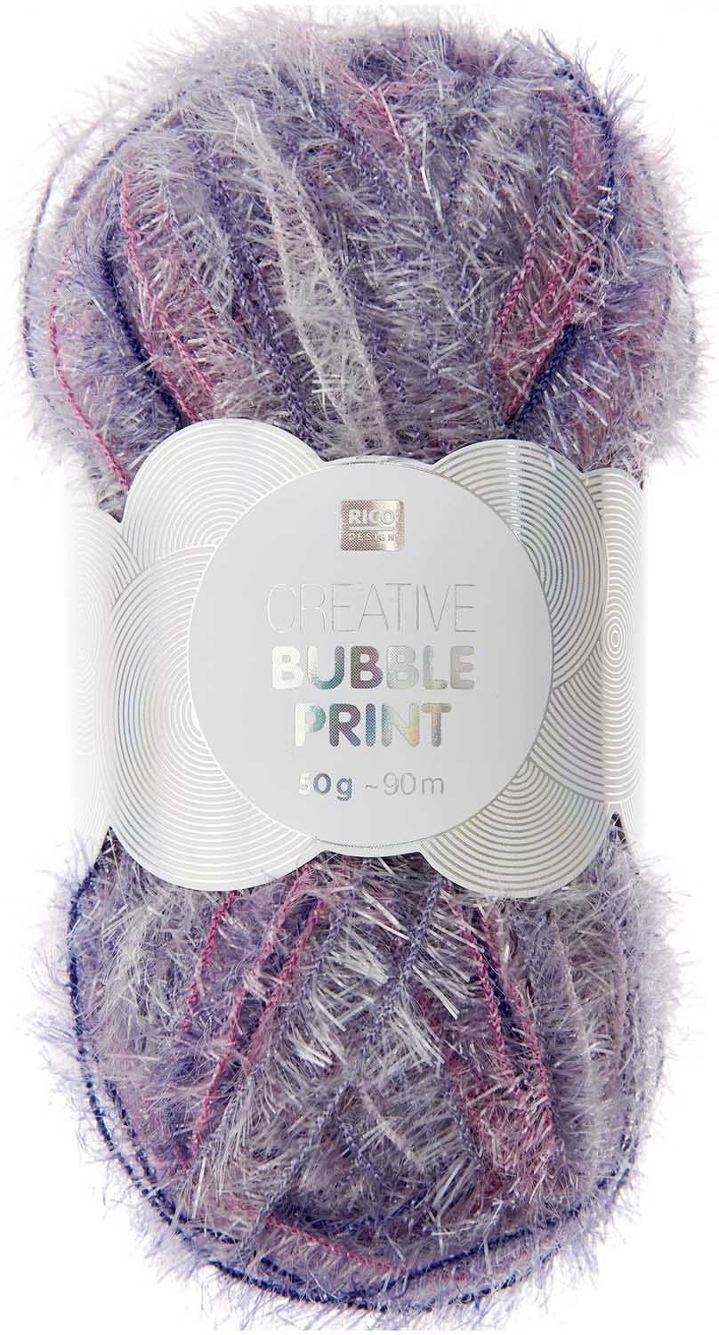 Rico Design Creative Bubble Print Bastelgarn, 50 g