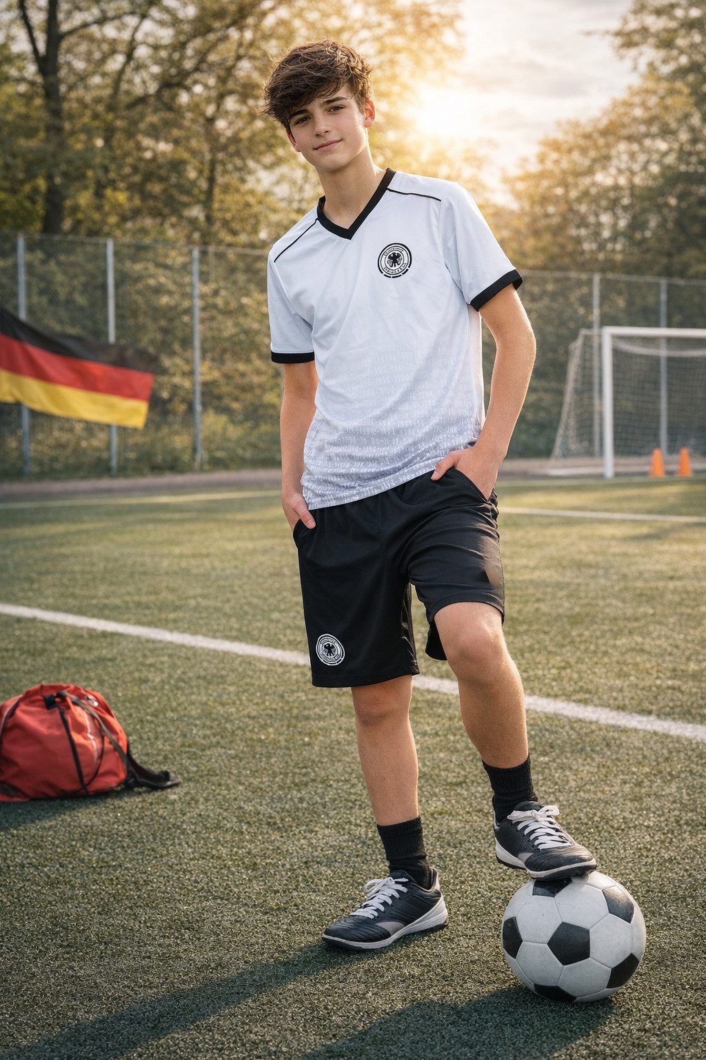 Kaiser24 Freizeitanzug DFB Kinder Trikot-Set DIE MANNSCHAFT – Für kleine Fans