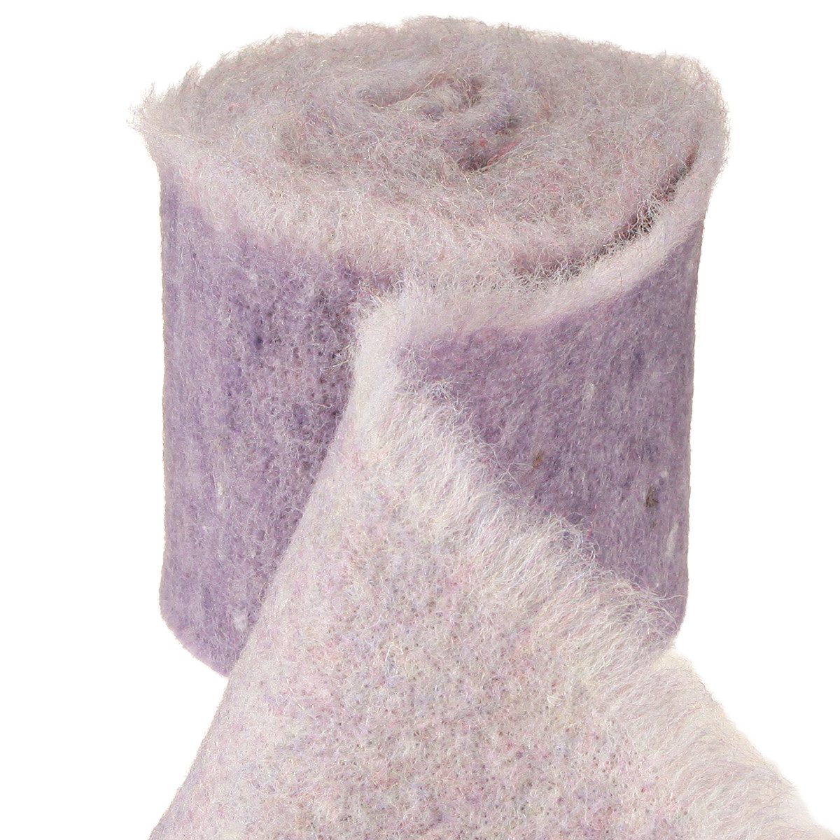 STYLIT by Lehner Wolle Filzband Filzband Lila Wollfilz 15cm x 4m Deko Kreativband