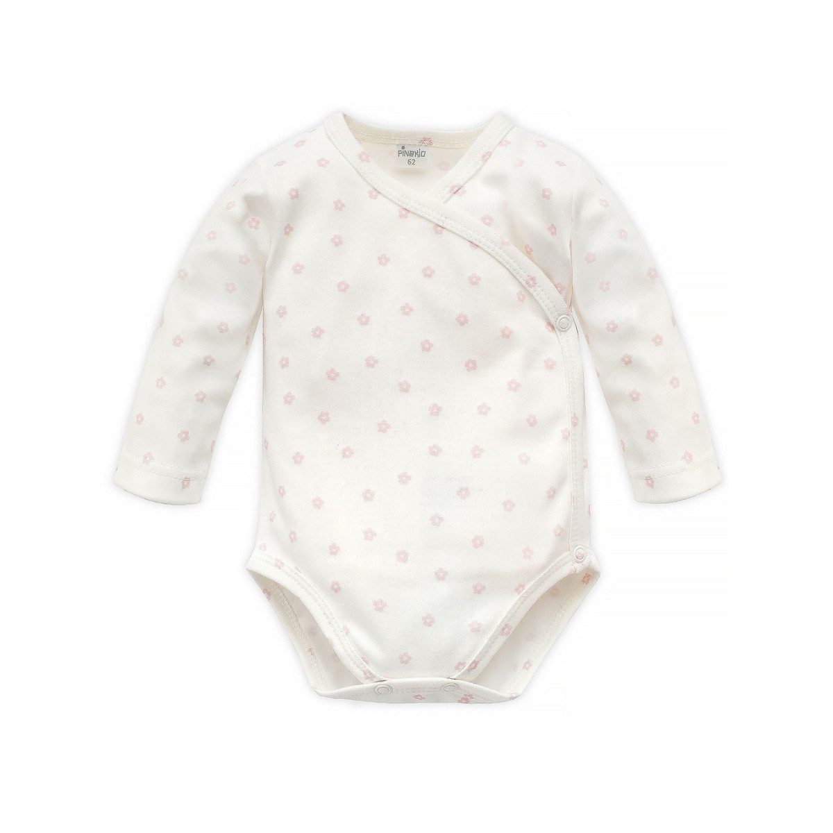PINOKIO Langarmwickelbody Lovely Day Unisex Kinder (1-tlg) Langarm Einteiler, Body, Longsleeve-Body, Bodysuit, Stretchbody