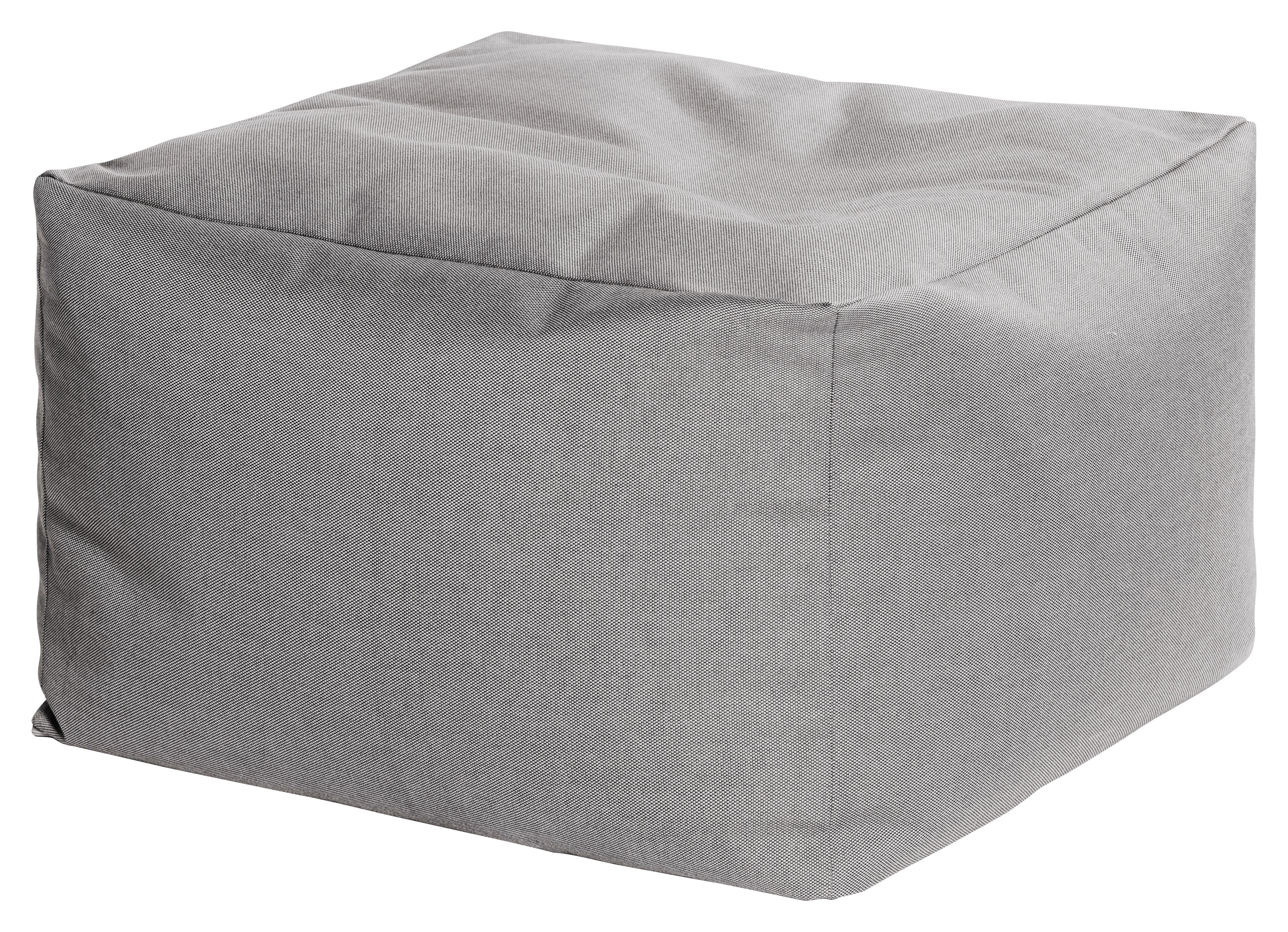 Sitting Point Magma Sitzsack Hocker 80x80cm Grau