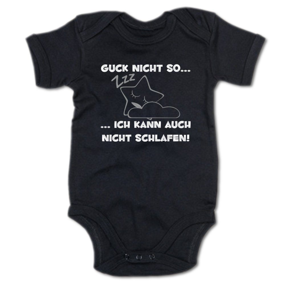 Kurzarmbody Guck nicht so... ich kann auch nicht schlafen!