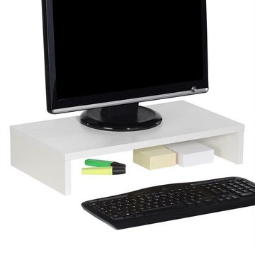 CARO-Möbel Schreibtischaufsatz MONITOR, Monitorständer Schreibtischaufsatz Monitorerhöhung Bildschirm