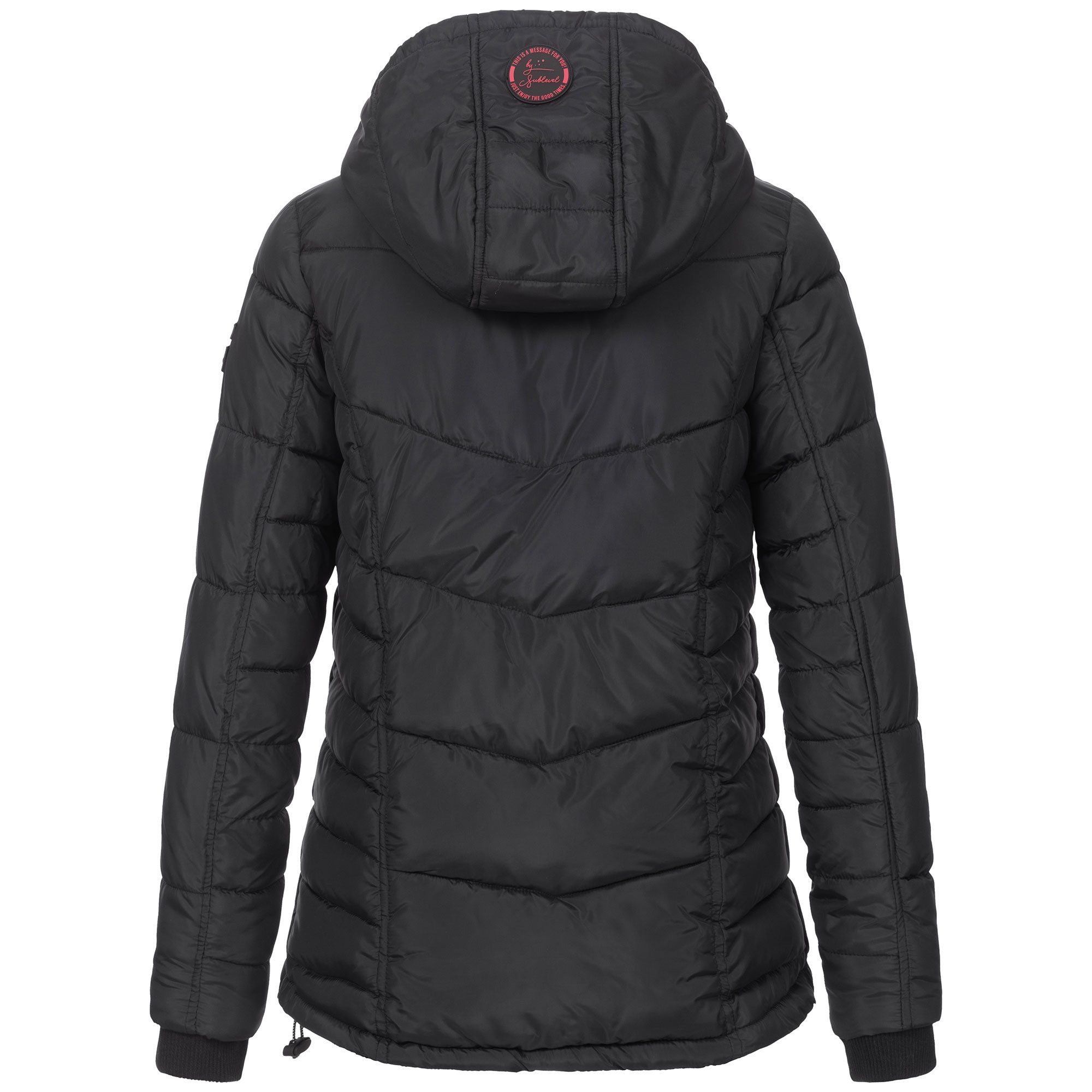 SUBLEVEL Steppjacke Damen mit Kapuze gefütterte günstig online kaufen