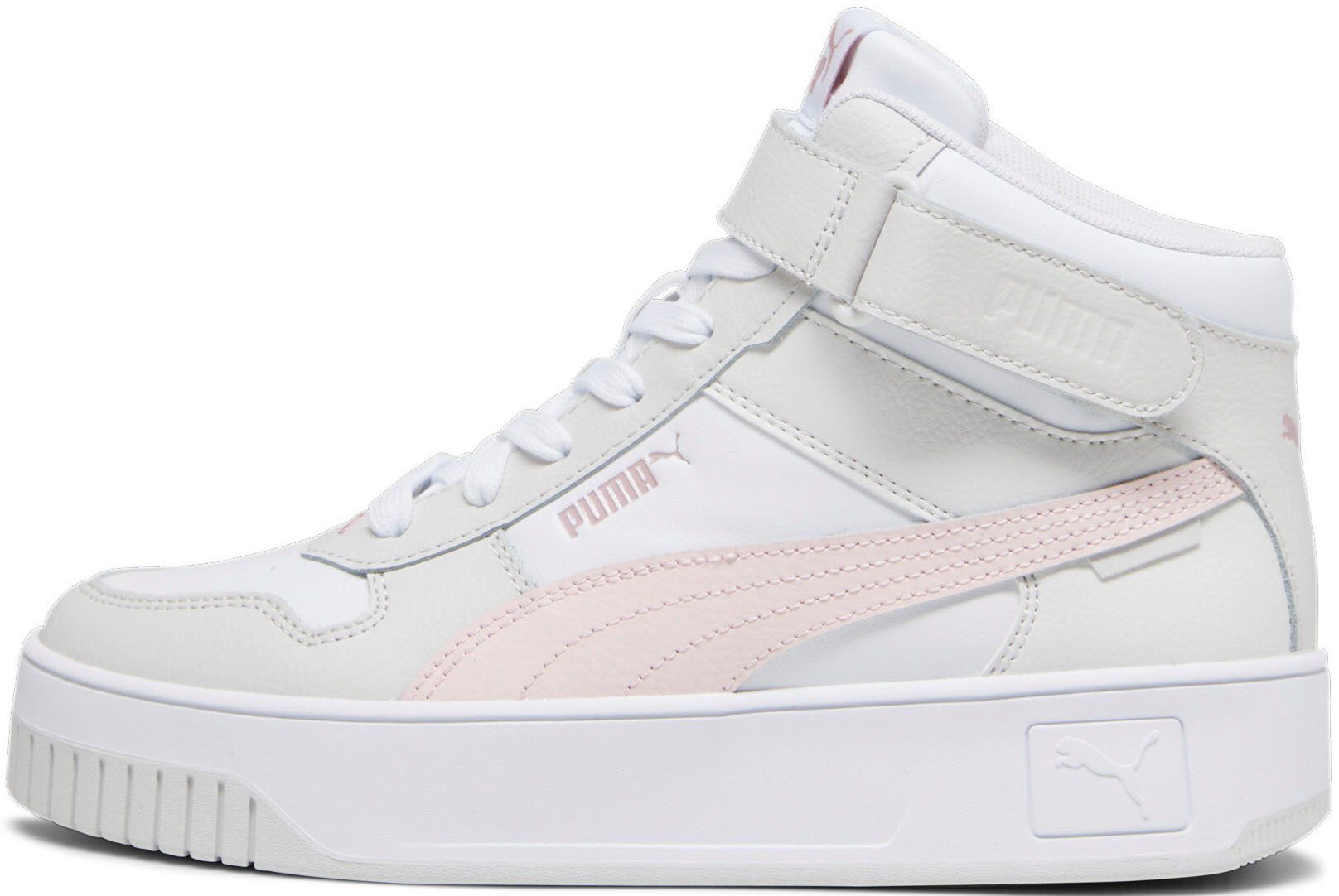 PUMA CARINA STREET MID Sneaker White-Frosty Pink-Feather PUMA Gray