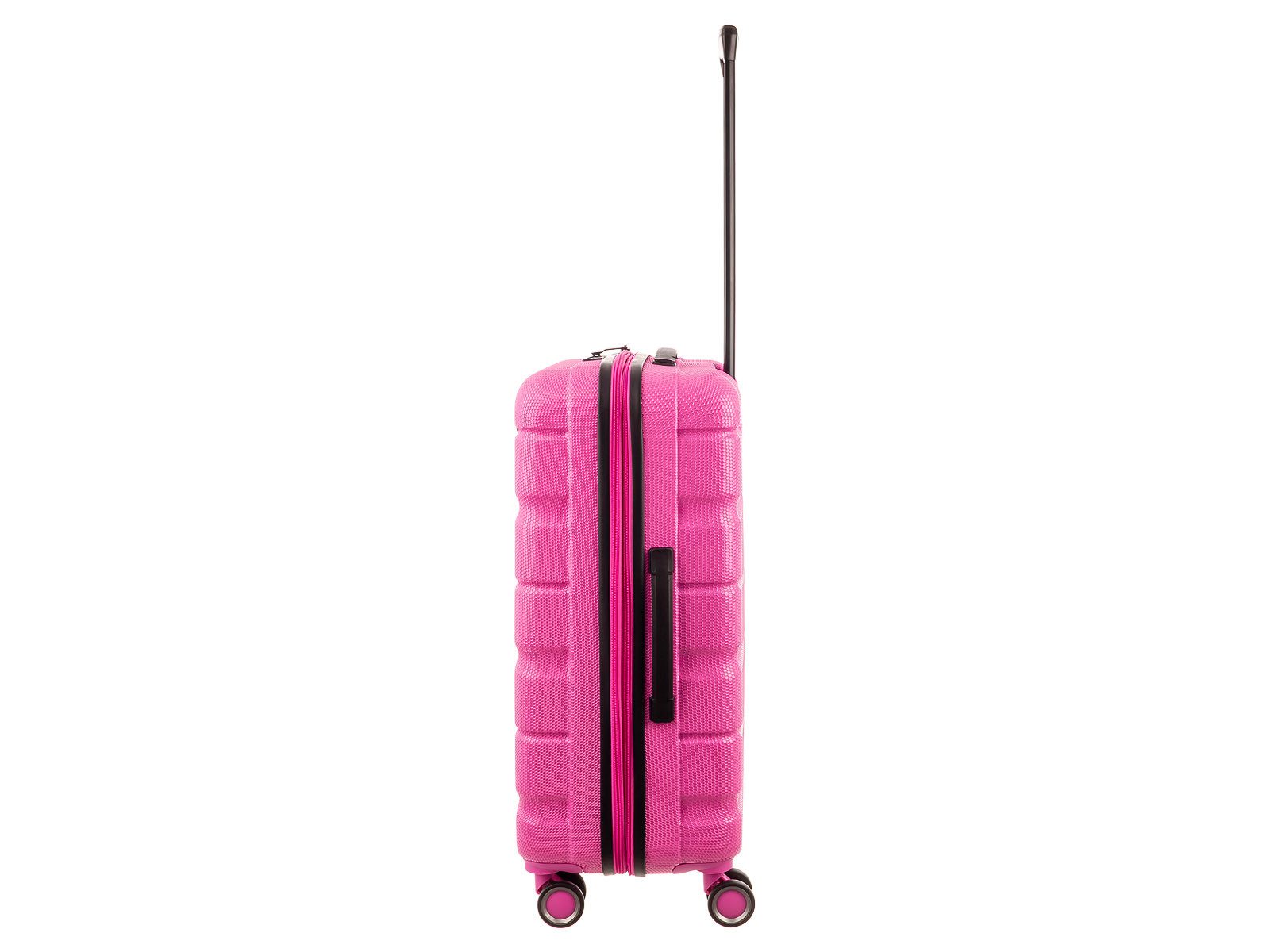 Franky Handgepäckkoffer ABS13 66er Trolley Hartschale, 4 Rollen, Dehnfalte
