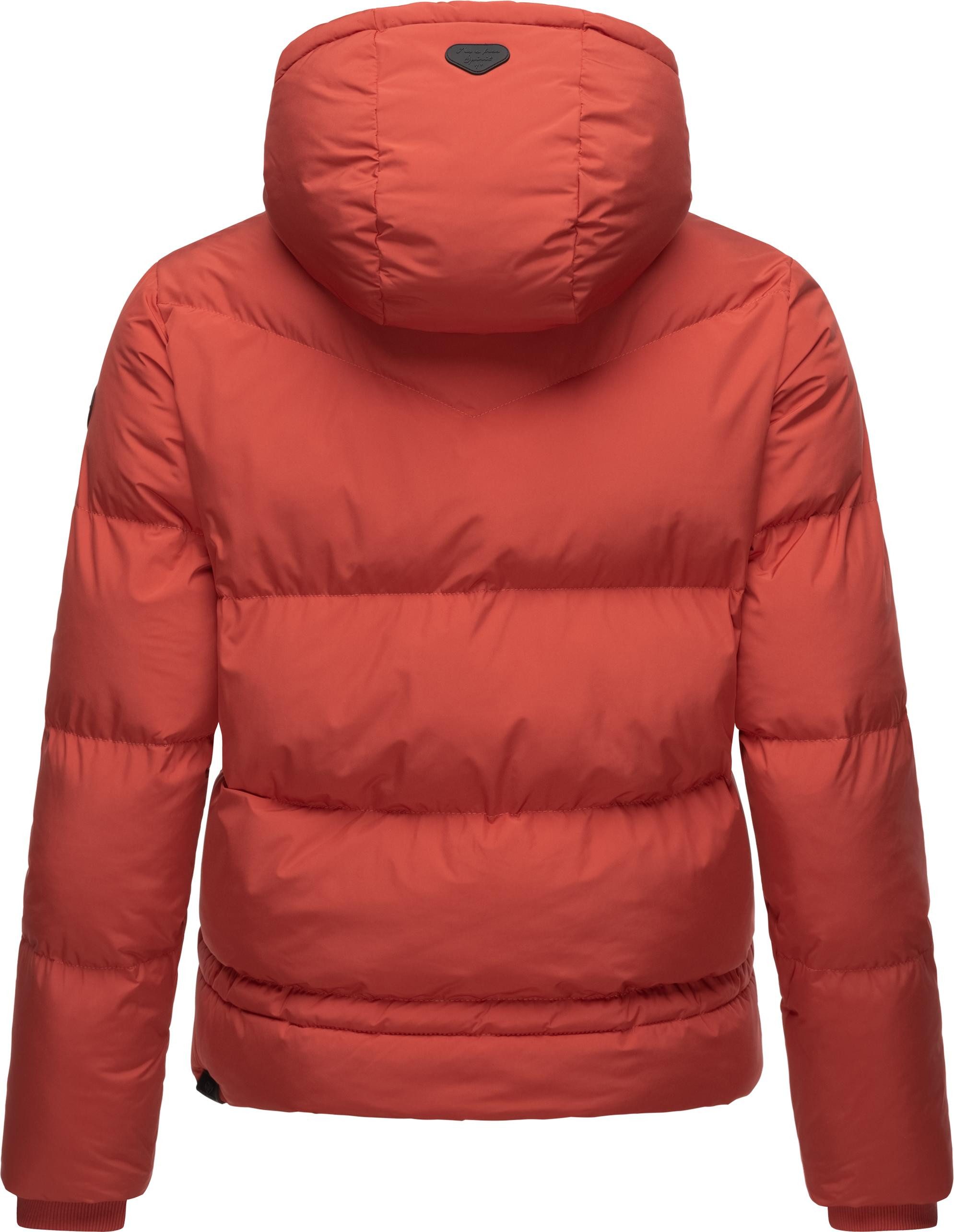 Ragwear Steppjacke Briony Wasserdichte Damen Winterjacke mit Kapuze