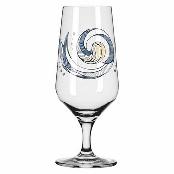 Ritzenhoff Bierglas 2er-Set Brauchzeit 002, Kristallglas, Design von Andreas Preis