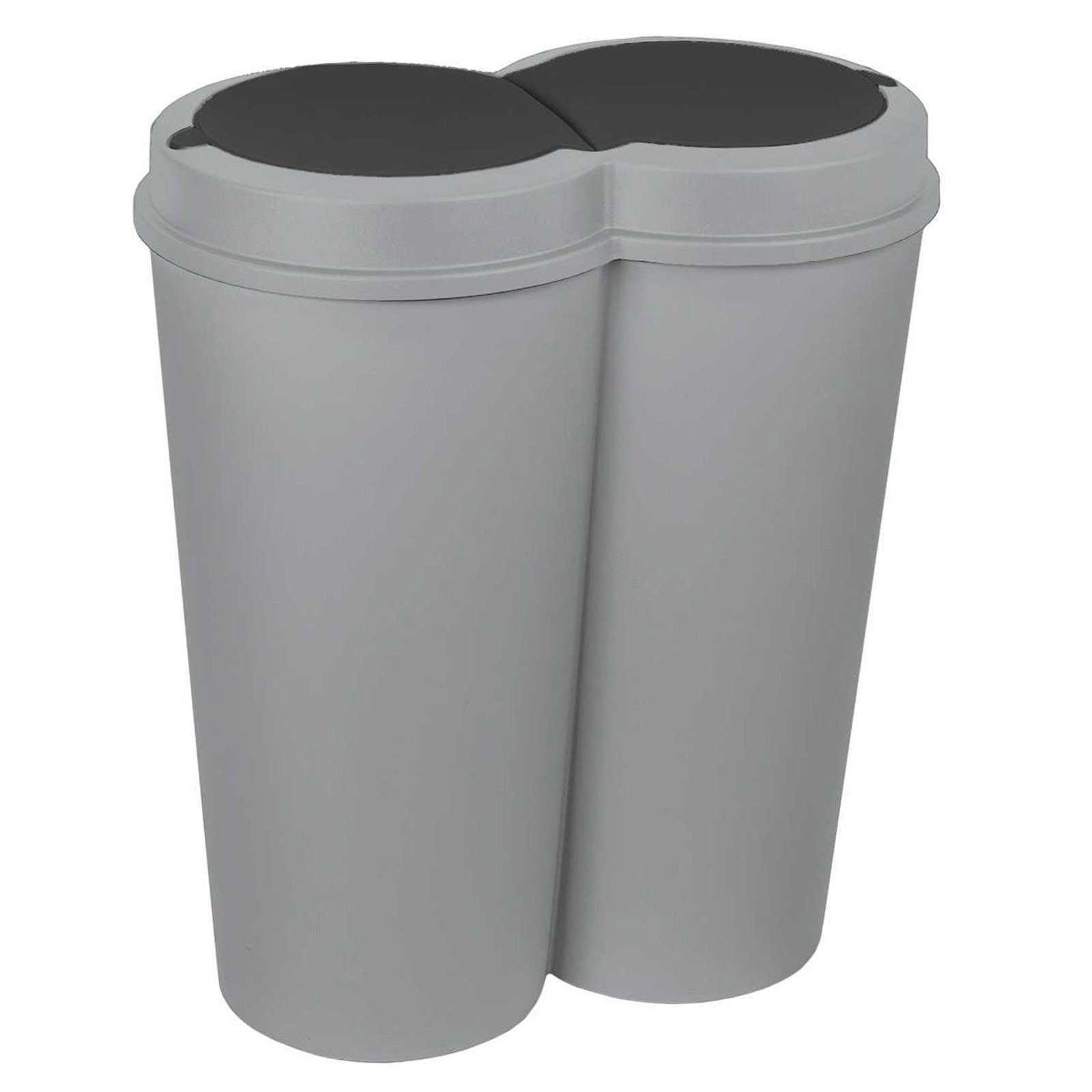 HTI-Living Mülleimer Abfalleimer 2x 25 L DUO BIN