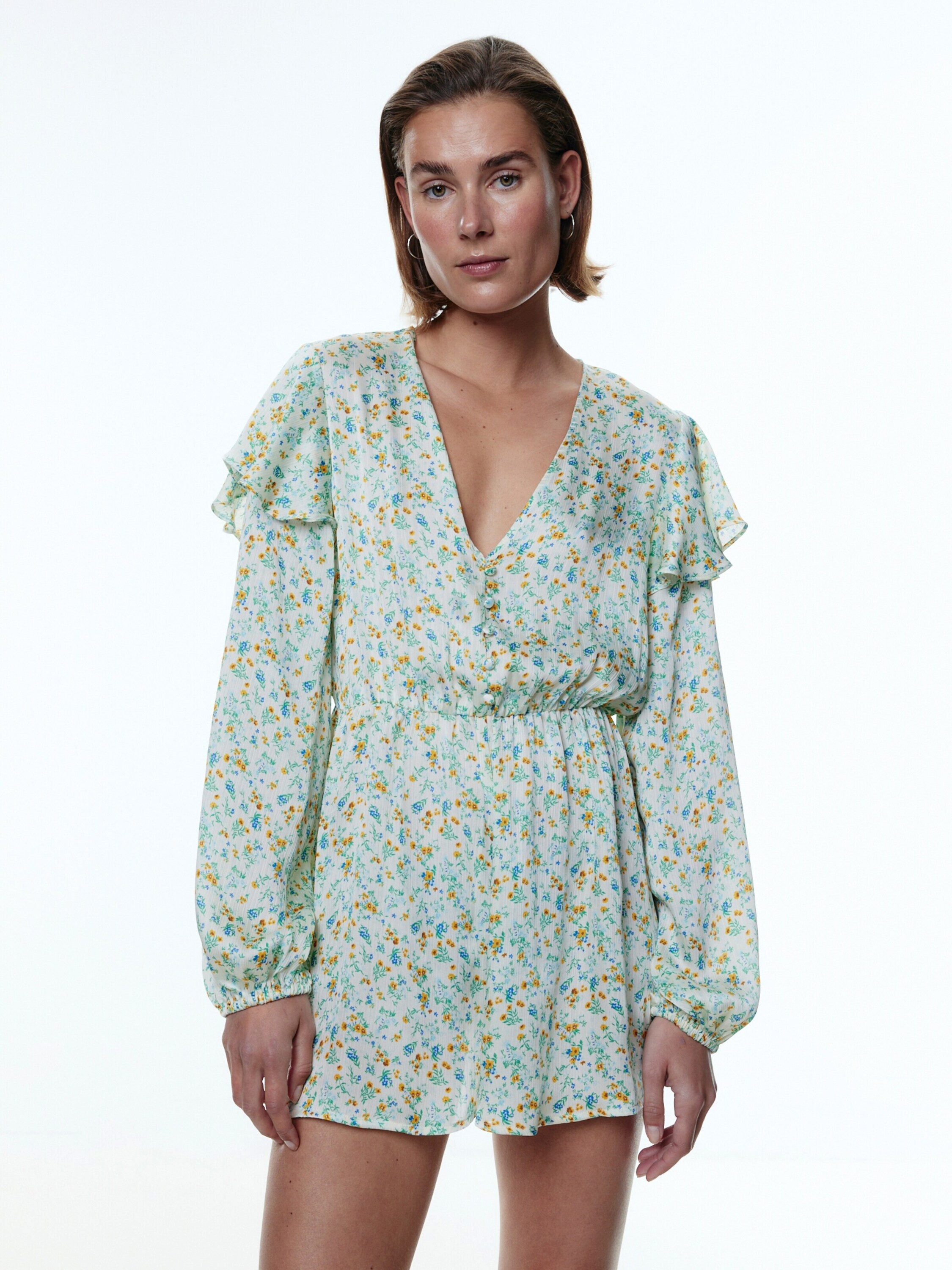 EDITED Jumpsuit Aliana (1-tlg) Rüschen