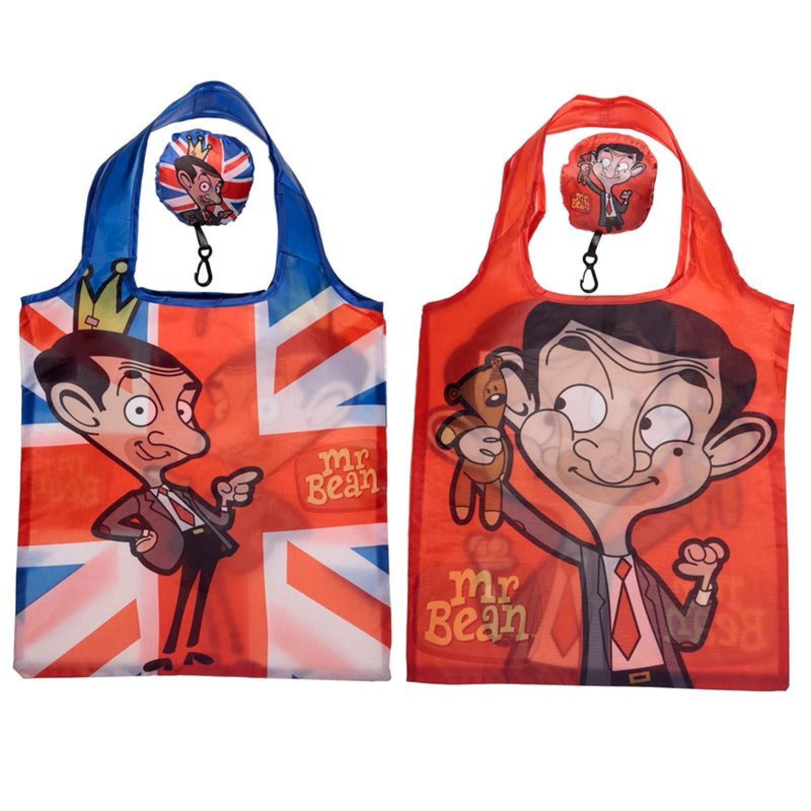 Puckator Einkaufsshopper Faltbare Einkaufstasche – Mr. Bean (pro Stück)