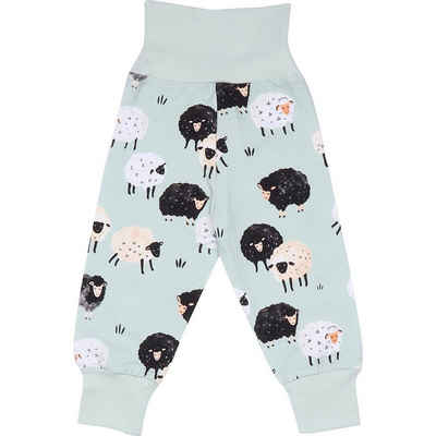 Walkiddy Stoffhose »Baby Softbundhose FLUFFY SHEEPS, Organic Cotton«
