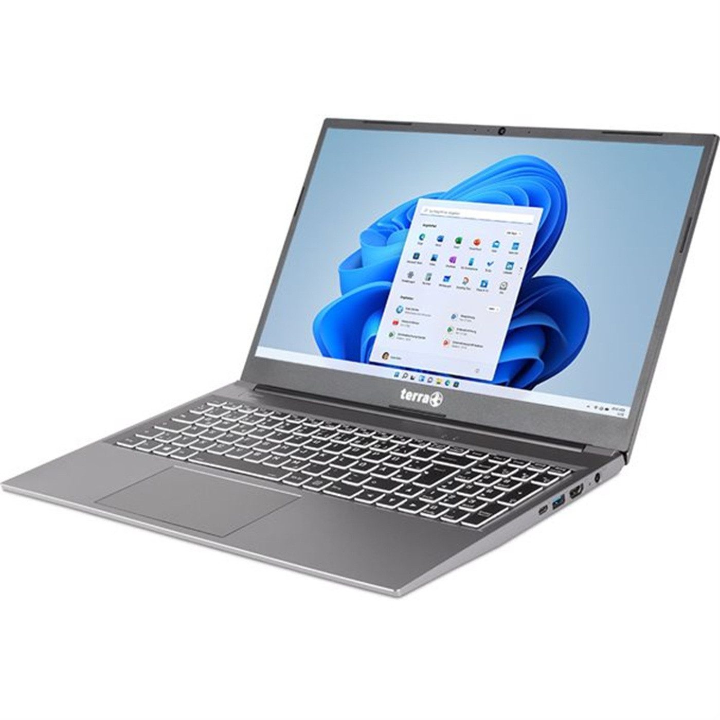 TERRA TERRA Mobile 1500P – Ryzen 5, 16 GB RAM, 500 GB SSD, 15,6″ Full HD Notebook (AMD Ryzen™ 5 7430U 7430U, AMD Radeon™ Graphics, 16 GB, Windows 11 Home)