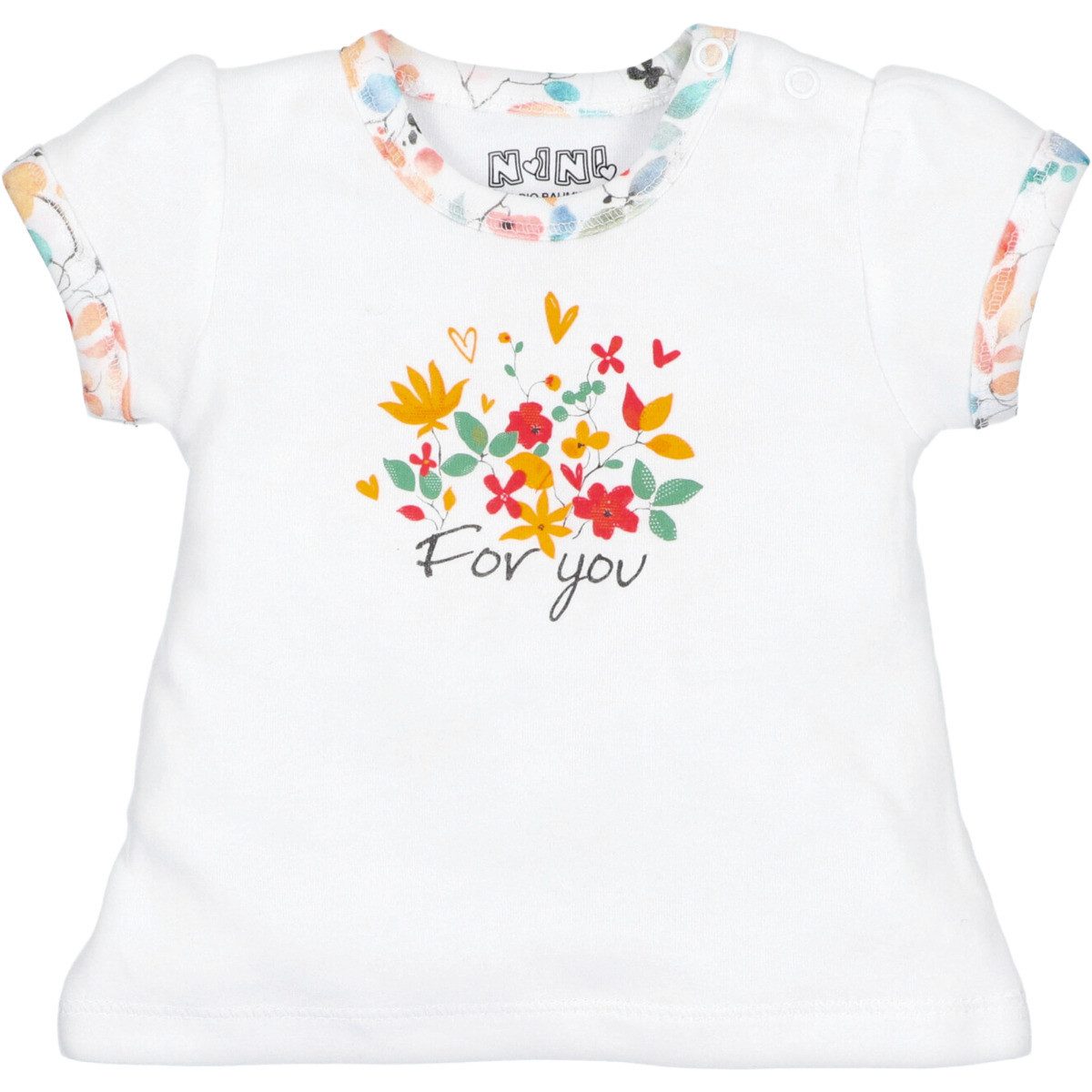 T-Shirt Floral Mädchen