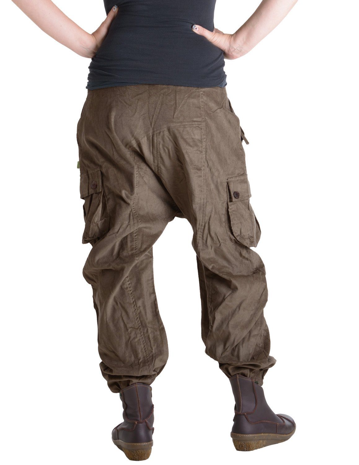 Vishes Cordhose Haremshose aus Cord Ethno, günstig online kaufen