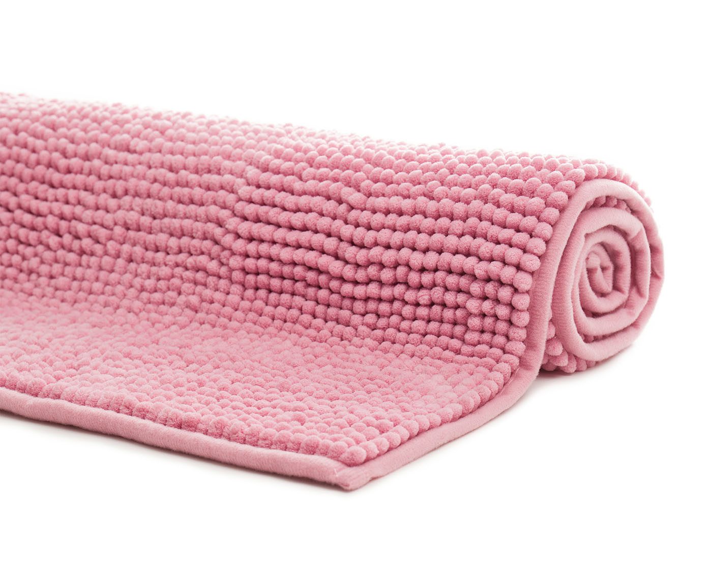 liebling Badematte, Fußbodenheizung geeignet, Polyester, rechteckig, Antirutsch-Beschichtung, sehr Saugfähig, Größe: 50x70 cm, altrosa