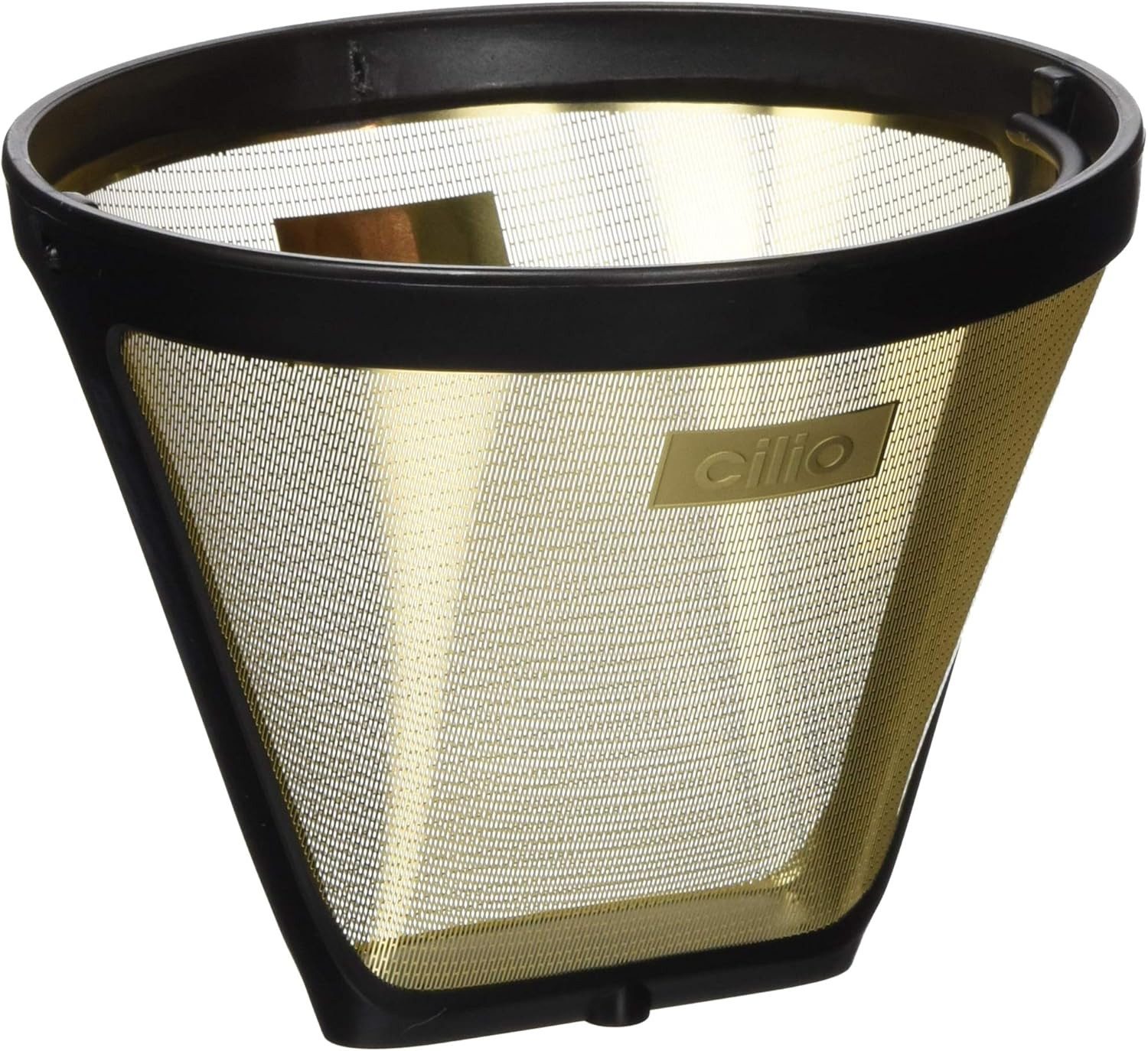 Küchenprofi Korbfilter cilio Gold Kaffeefilter Größe 2, Kunststoff