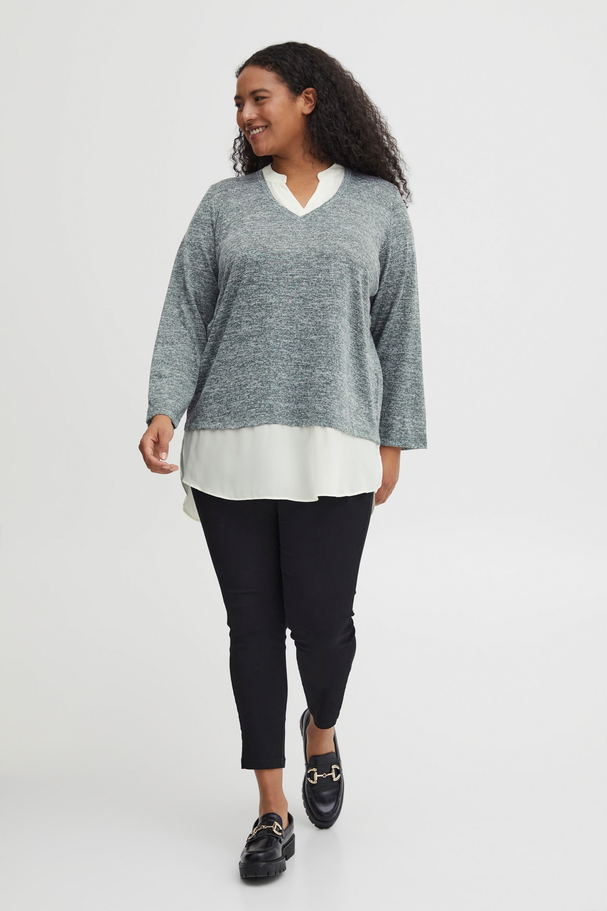 fransa Strickpullover Strickpullover